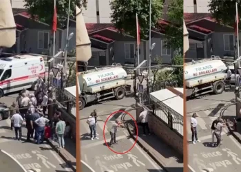 Av tüfeğini doğrultup dehşet yaşattı
