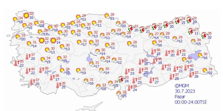 Aşırı sıcaklar yeniden geliyor