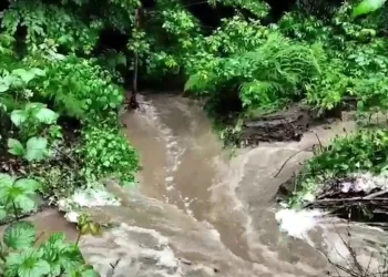 Tokat’ta Sağanak yağış sonrası yol çöktü