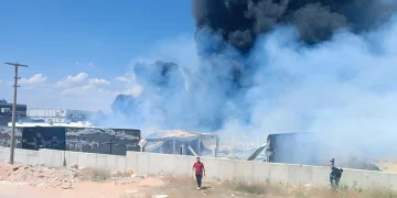 Gaziantep’te fabrika yangını devam ediyor