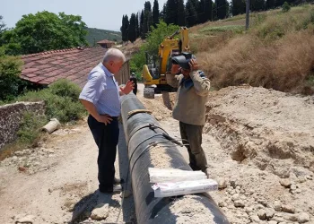 Mudanya sahili içme suyuna kavuştu