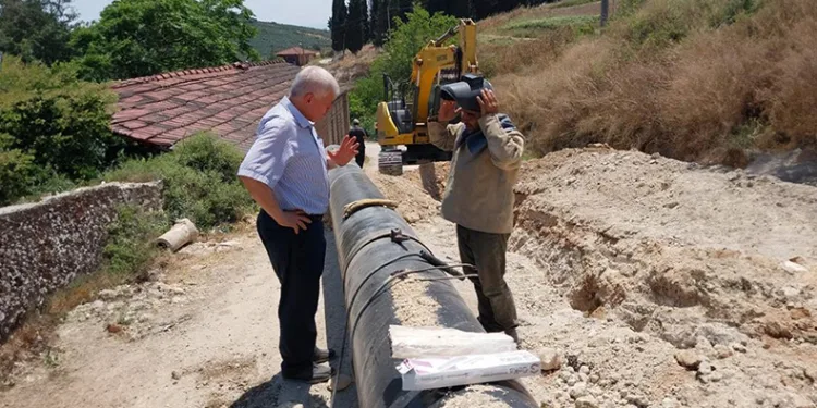 Mudanya sahili içme suyuna kavuştu