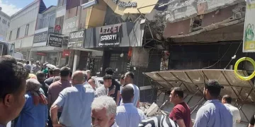 Osmaniye’de 4 katlı bina çöktü
