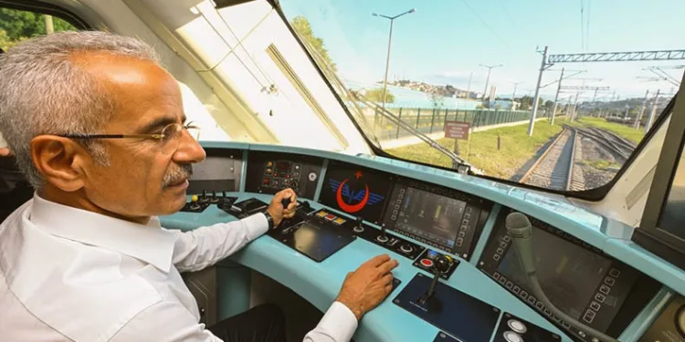 Milli Elektrikli Tren’i testi