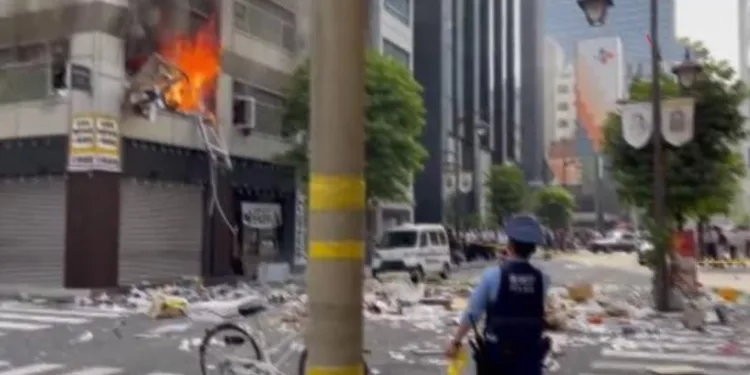 Tokyo’da patlama