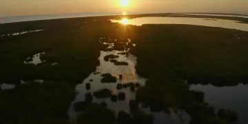 Longozda gün batımı bir başka
