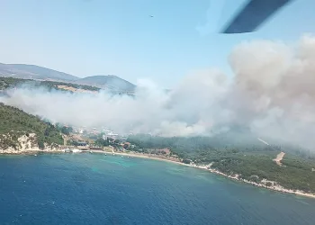 İzmir’in iki ilçesinde orman yangını