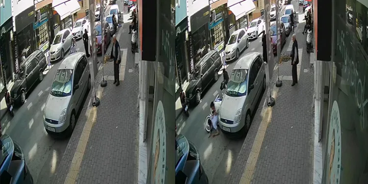 Bursa’da motosikletli gençler genç kıza çarptı