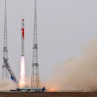 Metanla çalışan roket uzaya fırlatıldı