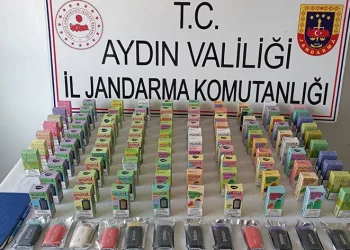 110 adet elektronik sigara ele geçirildi