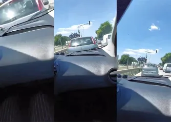 Bursa’da kaza geliyorum dedi, dalgın sürücünün kaza anı