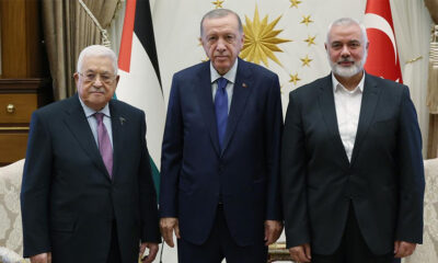 Erdoğan, Abbas ve Haniye ile görüştü