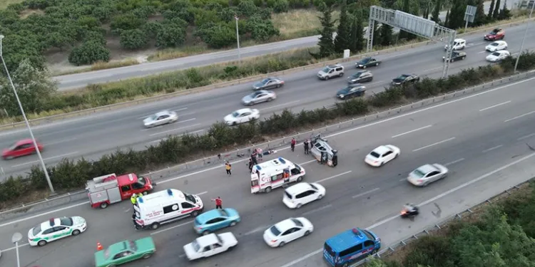 Bursa’da peş peşe iki kaza