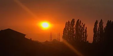 Iğdır’da gün batımı