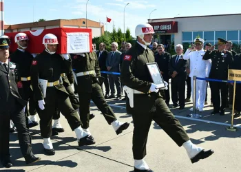 Ordulu şehidin naaşı Samsun’a getirildi