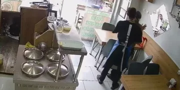 Müşterisini Heimlich ile kurtardı