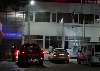 Hastanede çıkan yangın korkuttu