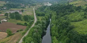 Bir kamyon dolusu tıbbi atığı doğaya attılar