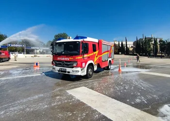 İtfaiyecilere ileri sürüş teknikleri eğitimi