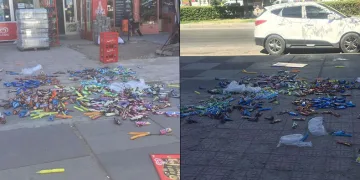 Esnaf, gelen malı sokağa döktü