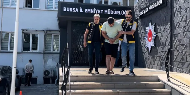 Bursa’da şehir mangandaları adliyeye sevk edildi