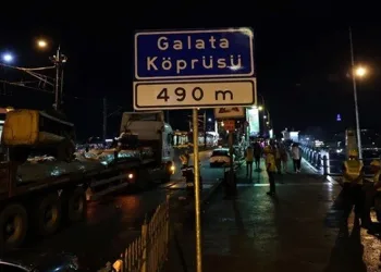 Çalışmanın ilk etabı bu gece başladı