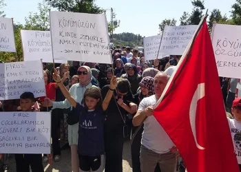 Köylerinde mermer ocağı istemiyorlar