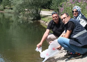 Göllere 35 bin yavru balık bırakıldı