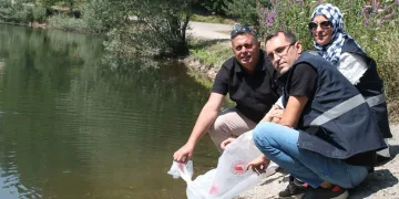 Göllere 35 bin yavru balık bırakıldı