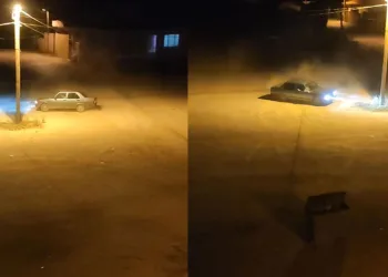 Bursa’daki trafik magandası kamerada