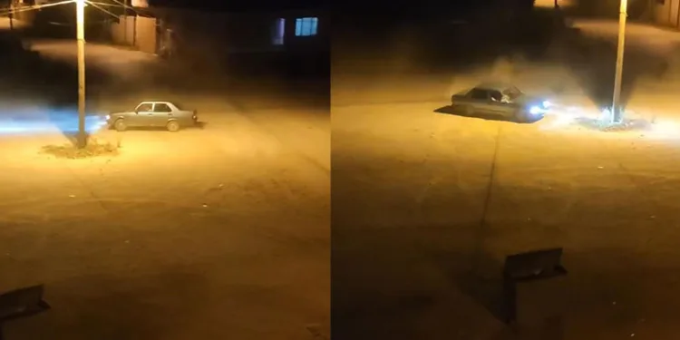 Bursa’daki trafik magandası kamerada