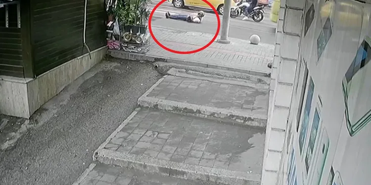 Bursa’da ölümün teğet geçtiği kaza