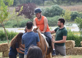 Down sendromlu bireyler atlı terapide