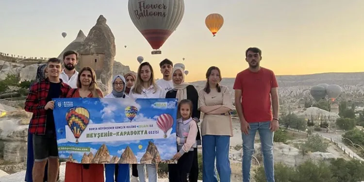Gençlik Kulübü’nden Kapadokya gezisi