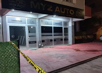 Oto galeriye silahlı saldırı