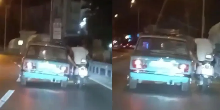 Bursa’da tehlikeli yolculuk