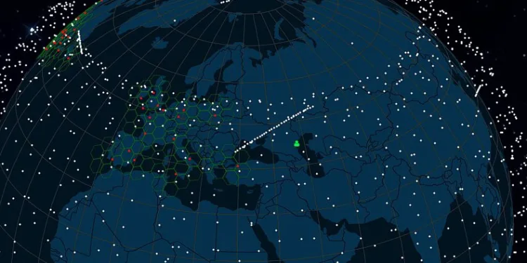 Starlink uyduları Van semalarında