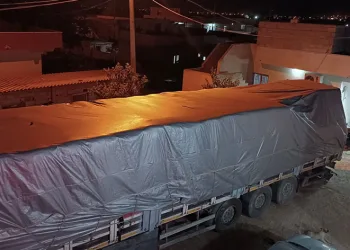 Sahte plaka ve ruhsatla 27 tonluk hırsızlık