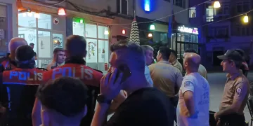 Baca yangını paniğe neden oldu