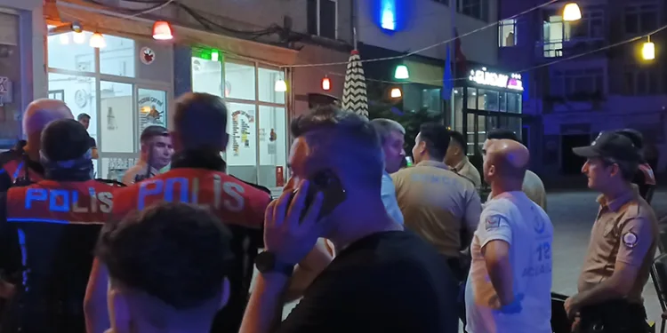 Baca yangını paniğe neden oldu