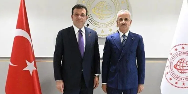 Ekrem İmamoğlu, bakanları ziyaret etti