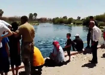 Baba-oğul girdikleri Fırat Nehri’nde kayboldu