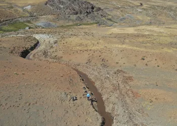Asırlık kanal yeniden suyla buluştu