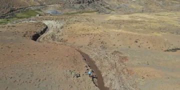 Asırlık kanal yeniden suyla buluştu