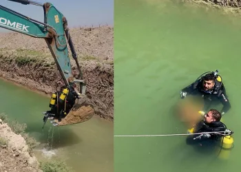 Sulama kanalına düşen kişi boğuldu