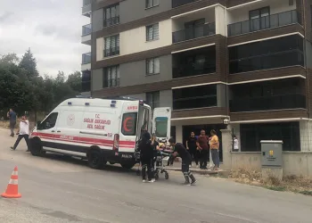 Gemlik’te mazot dökülen yolda 3 araç kazaya karıştı