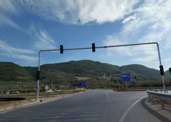 Togg kavşağına sinyalizasyon kuruluyor