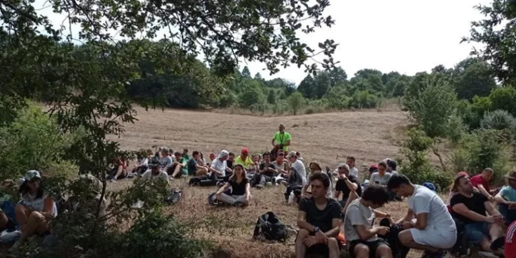 Mysia Yolları’nda tabiatın tadını çıkardılar