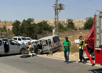 Gaziantep’te feci kaza: 1 ölü, 8 yaralı