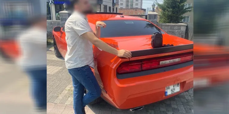 Drift atan sürücüye 20 bin 342 TL ceza